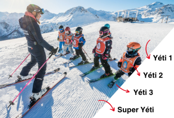 Yeti Academy - Children's group ski lessons