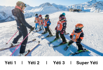 Yeti Academy - Cours collectifs de ski enfants