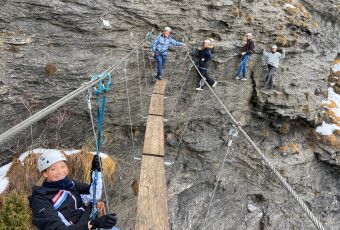 Via Ferrata Hivernal