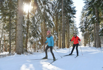 cross-country skiing