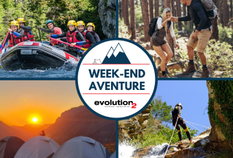 Week-end, montagne, megeve,rafting, canyoning, bivouac, aventure