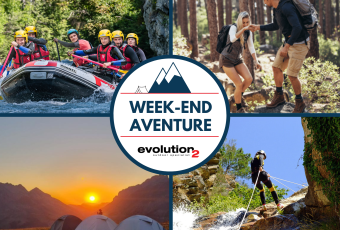 Weekend, mountain, megeve, rafting, canyoning, bivouac, adventure
