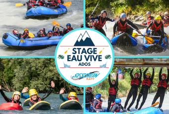 Teen white water course Mont Blanc Passy 5 days