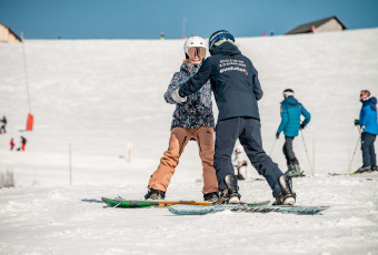 Cours particuliers snowboard