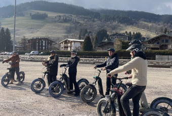 Mountain E scooter à Megève