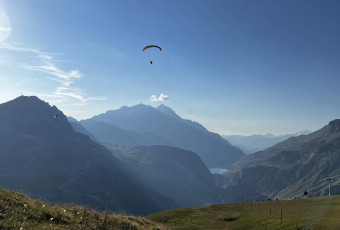 parapente Tignes
