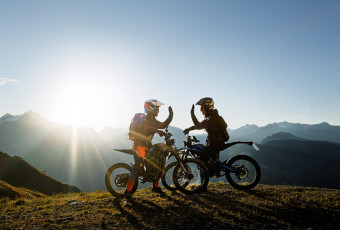 Electric motorbike tour