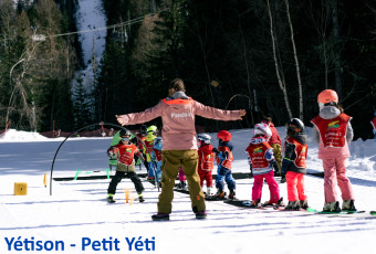 Children's ski lessons 4-12 years old - beginner