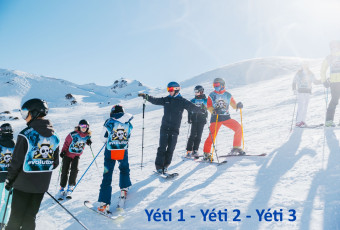 ski lessons 6-12 years old - intermediate