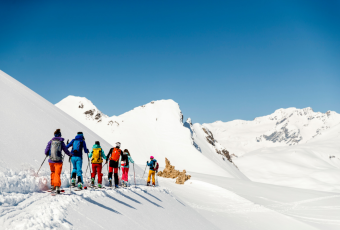 Sortie itinérance en ski avec Evolution 2 Tignes.