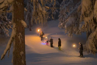 Balade en raquette nocturne - Marche aux Flambeaux
