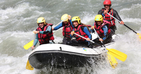 Rafting dans le Doron de Bozel et l'Isère