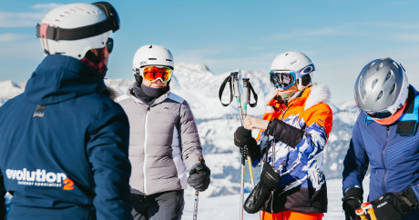 skiing, mountain, snow, lesson, private