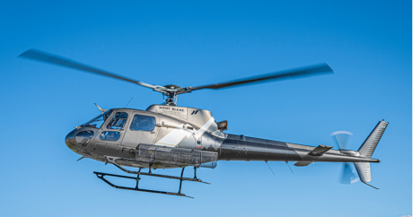 Hélicoptère - Hiver