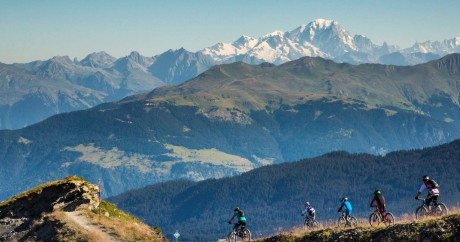 mountain bike la plagne montchavin