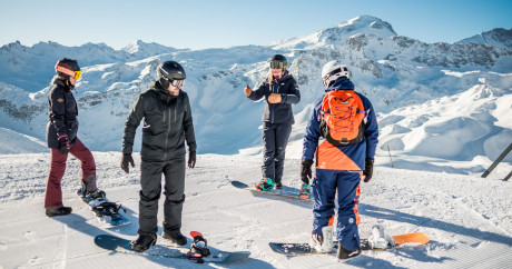 SNOWBOARD | Cours Collectifs 3, 5 ou 6 jours (à partir de 8 ans)