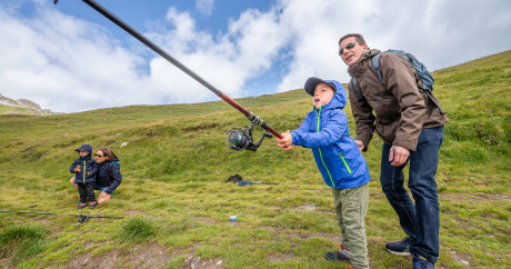 pêche Tignes lac d'altitude
