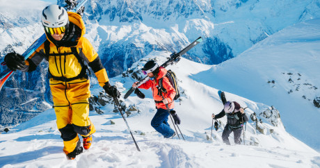Vallée Blanche, off-slope, Aiguille du Midi, Chamonix
