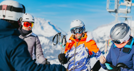 cours privés, après-midi, montagne, family