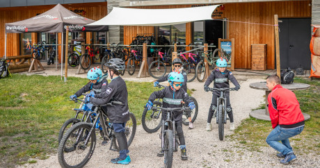 cycling lesson Tignes