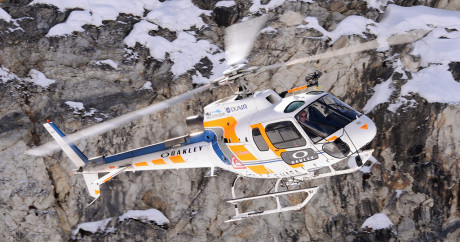 Baptême en hélicoptère