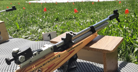 Biatlhon, laser, saint-gervais, été, activité