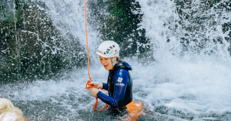 canyoning, nature, eau, cascade, annecy, haute-savoie