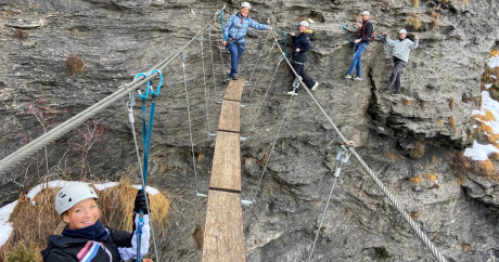 Via Ferrata Hivernal