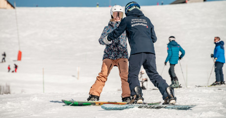Cours particuliers snowboard