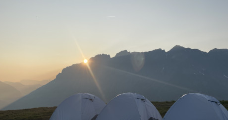 Bivouac à la tête du Torraz