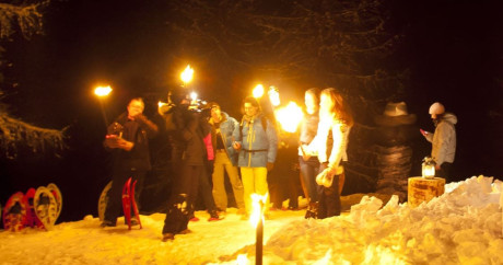 Raquettes Randonnée Apéro Nocturne