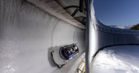 Bobsleigh piste