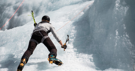 Cascade de glace avec Evolution 2