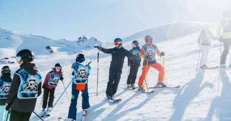 Cours de ski 6-12 ans - intermédiaire