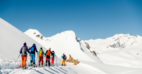 Sortie itinérance en ski avec Evolution 2 Tignes.