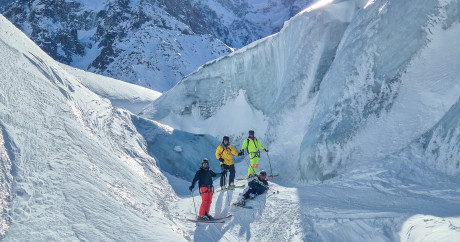 Descente Vallée Blanche