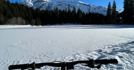 MOUNTAIN BIKE ON SNOW - MORZINE