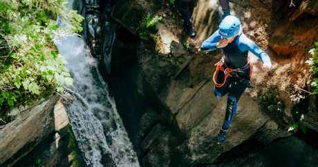 Canyoning,familly,saint-gervais,summer