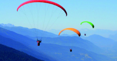 Parapente à Megève