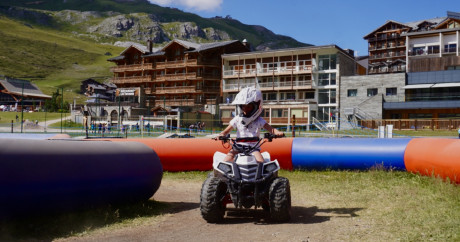 Children's electric quad bike