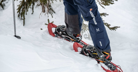 Snowshoeing