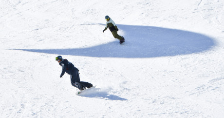 snowboard, montagne, neige, megève,