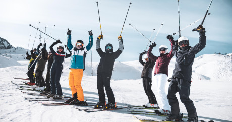Cours de ski collectifs pour adultes à Arc 2000 – Evolution 2 Les Arcs