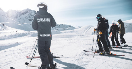 Cours de ski collectifs pour adultes à Arc 2000 – Evolution 2 Les Arcs
