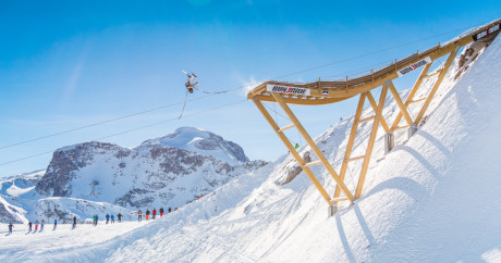 Bun-j-ride avec Evolution 2 Tignes.