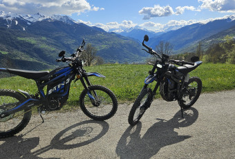 MOTO ELECTRIQUE : randonnée en moto électrique